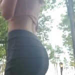 Flashing My Cute, Little Butt In The Forest. I Hope You Don’t Mind!