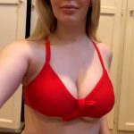 My First Post Here! I Hope You Enjoy My Big Tits Before The Beach 💕