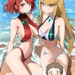 Pyra And Mythra Showing Off