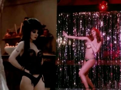 Cassandra Peterson In Elvira: Mistress Of The Dark And The Working Girls