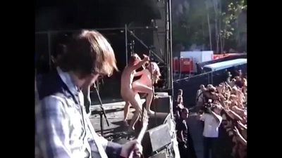 Chick Getting FUCKED On Stage At A Concert