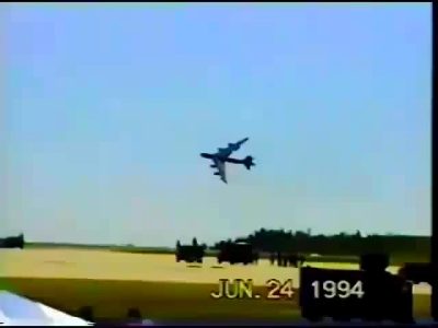 Crash Of A B-52 At Fairchild Airforce Base In 1994 Caused By The Pilot Making A Mistake With A Maneuver