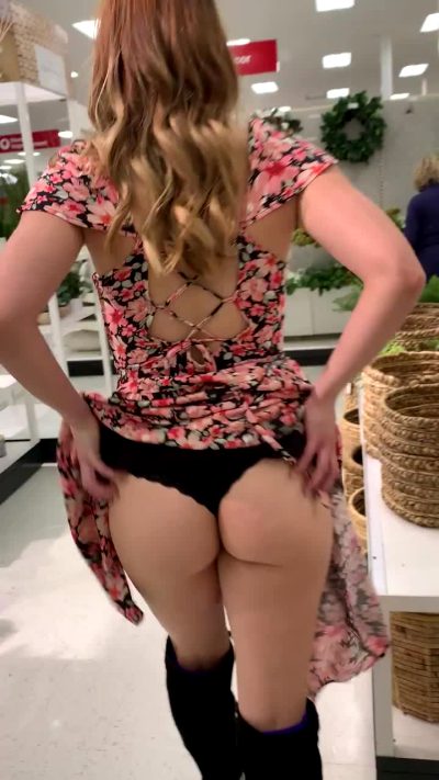 Flashing In The Open At Target