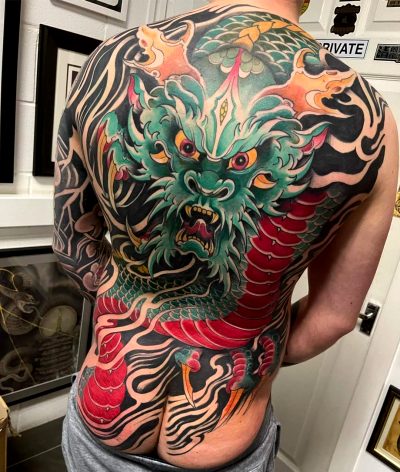 Japanese Dragon, Phil @ The Mark Upon Cain, UK