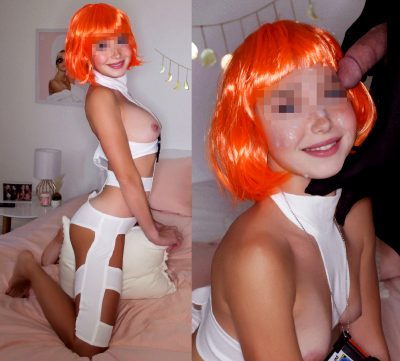 Leeloo Loves Humping Pillows & Getting A Face Full Of Cum!