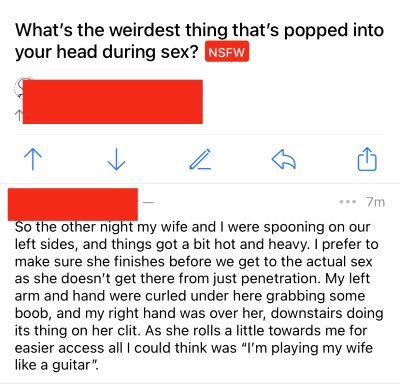 Playing His Wife Like A Guitar