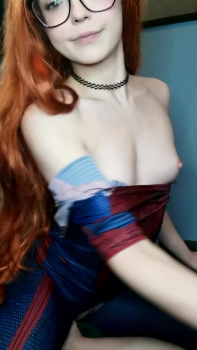 Say Hi If You’d Slam My Redhead Pussy From Behind 👋