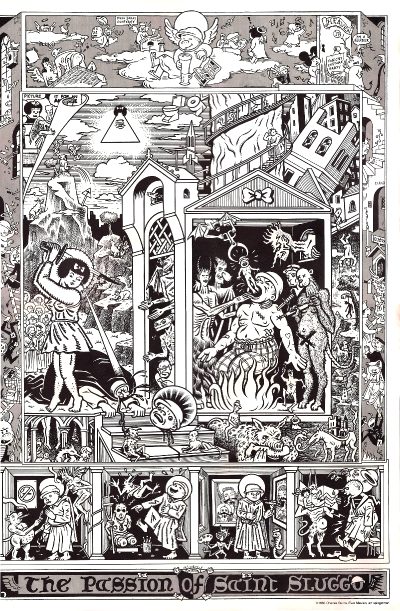 The Passion Of Saint Sluggo By Charles Burns, Ever Meulen, And Art Spiegelman