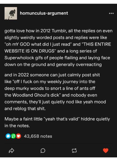 Tumblr Hits Different Now